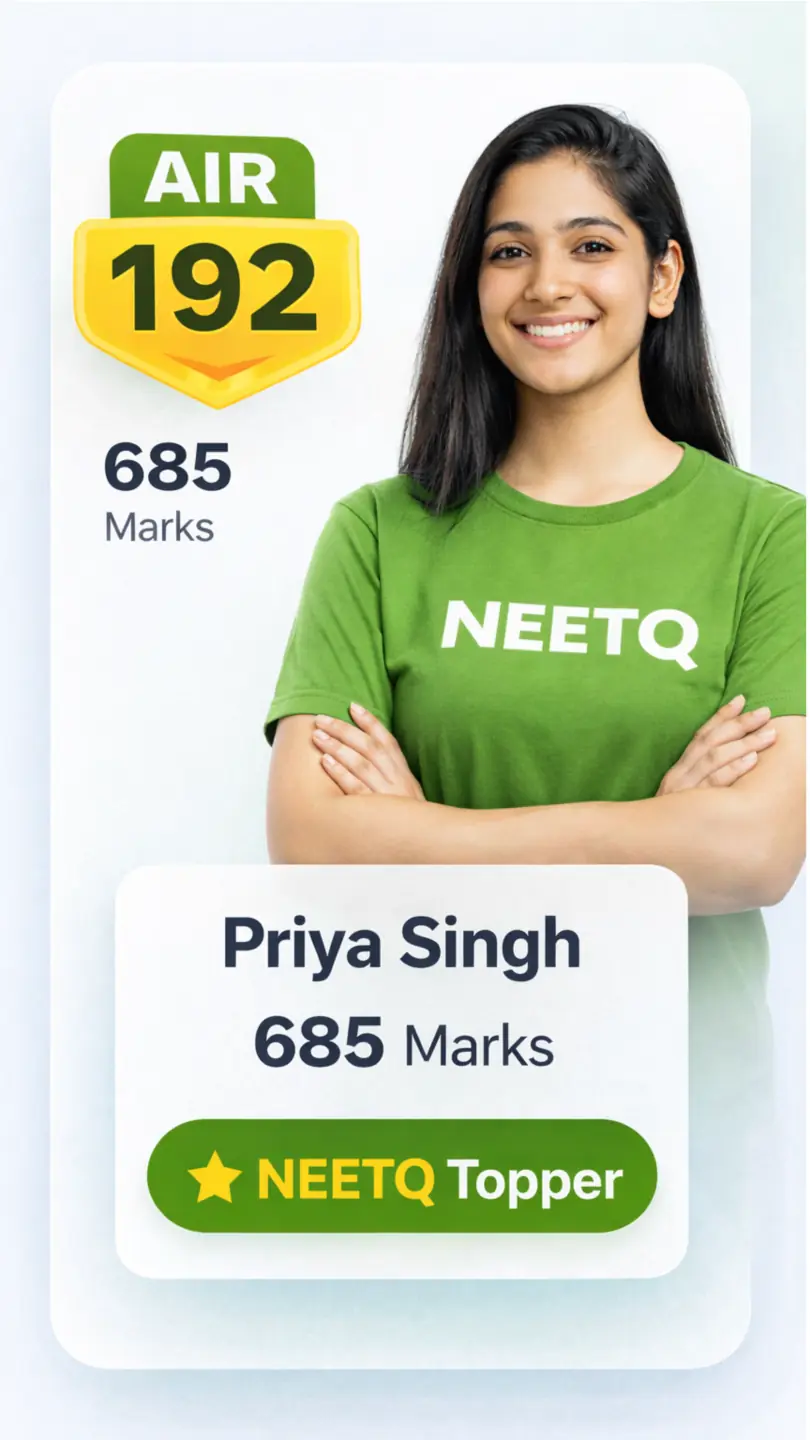 NEETQ adaptive question flow helping students master NEET Physics and Chemistry